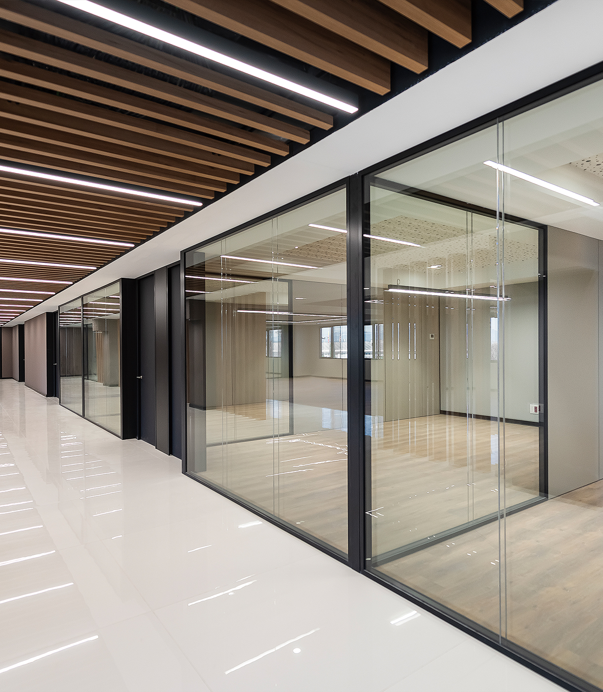 Mamparas de oficina. Elegance Forma. Iberperfil