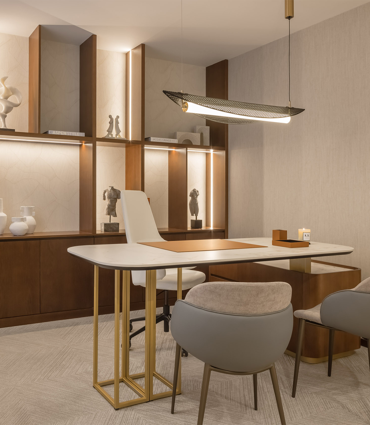 Moqueta modular. Chalk. 2tec2