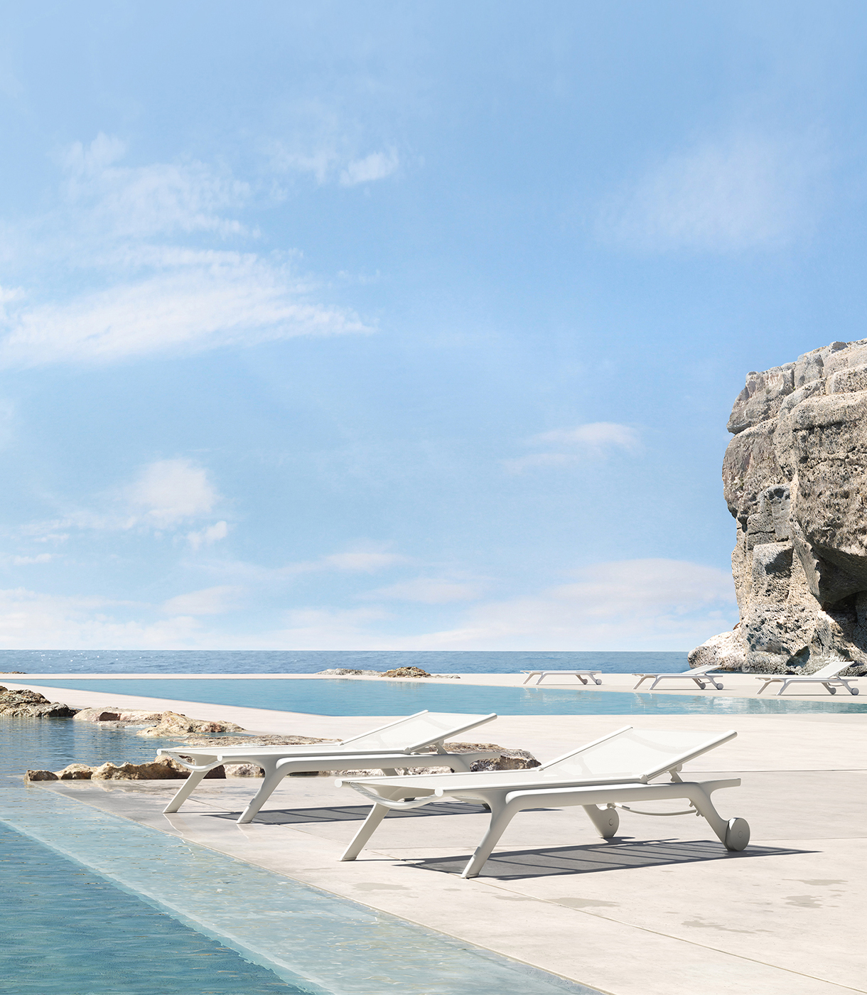 Tumbonas. Africa. Vondom