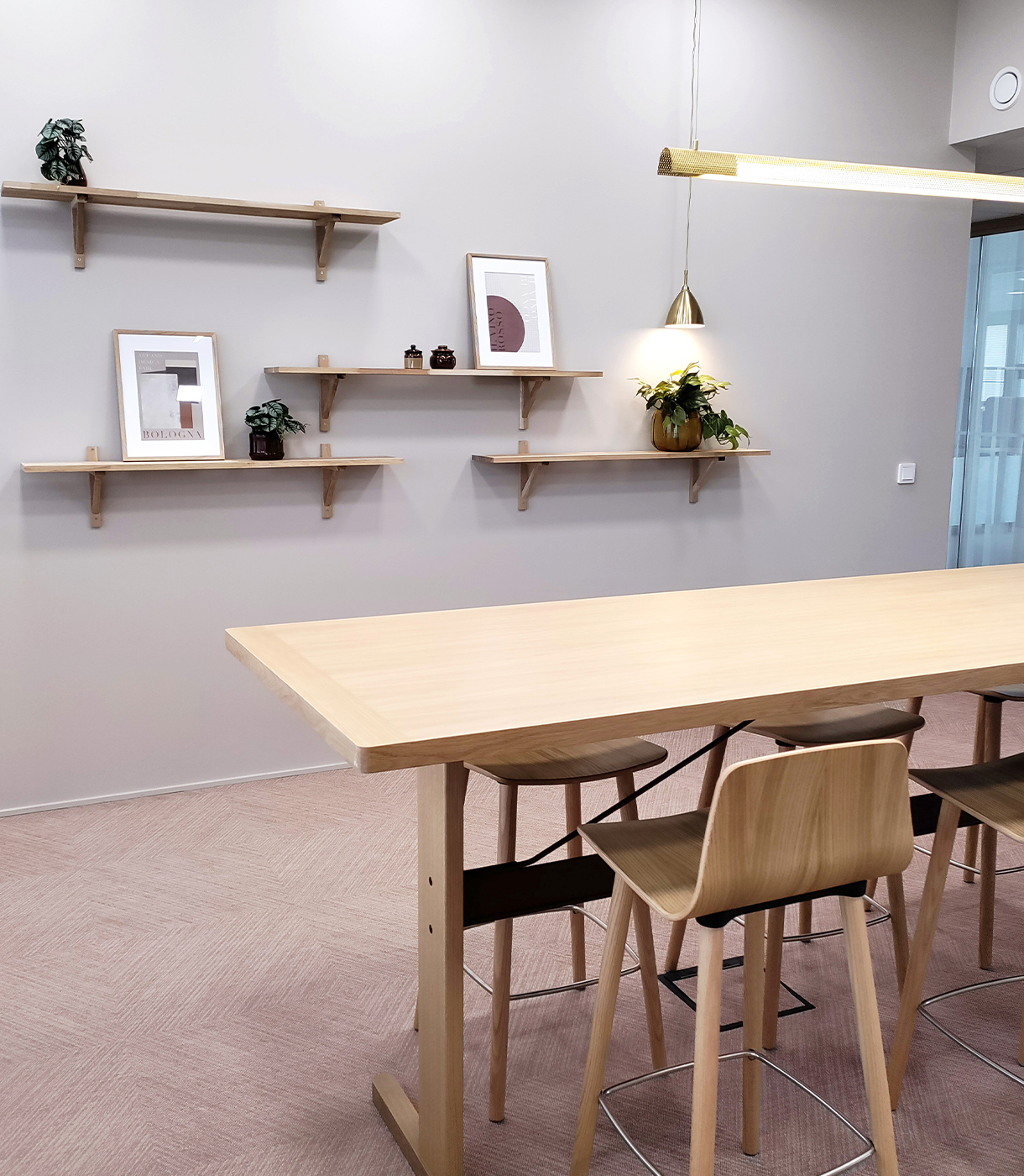 Moqueta modular. Garnet. 2tec2