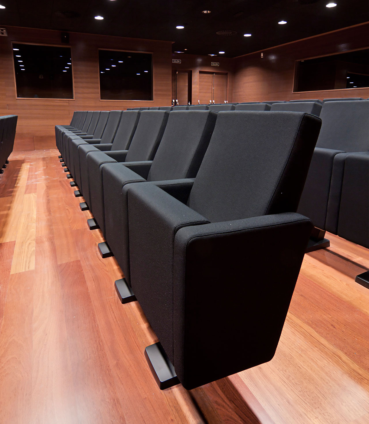 Butacas de auditorio. Audit. Actiu