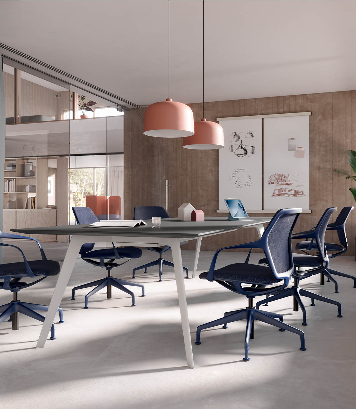 Mesas de reuniones. Ray Table. Brunner