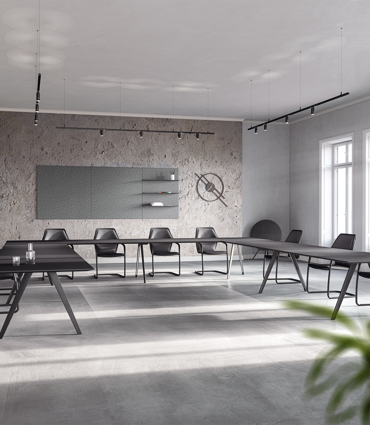 Mesas de reuniones. Ray Table. Brunner