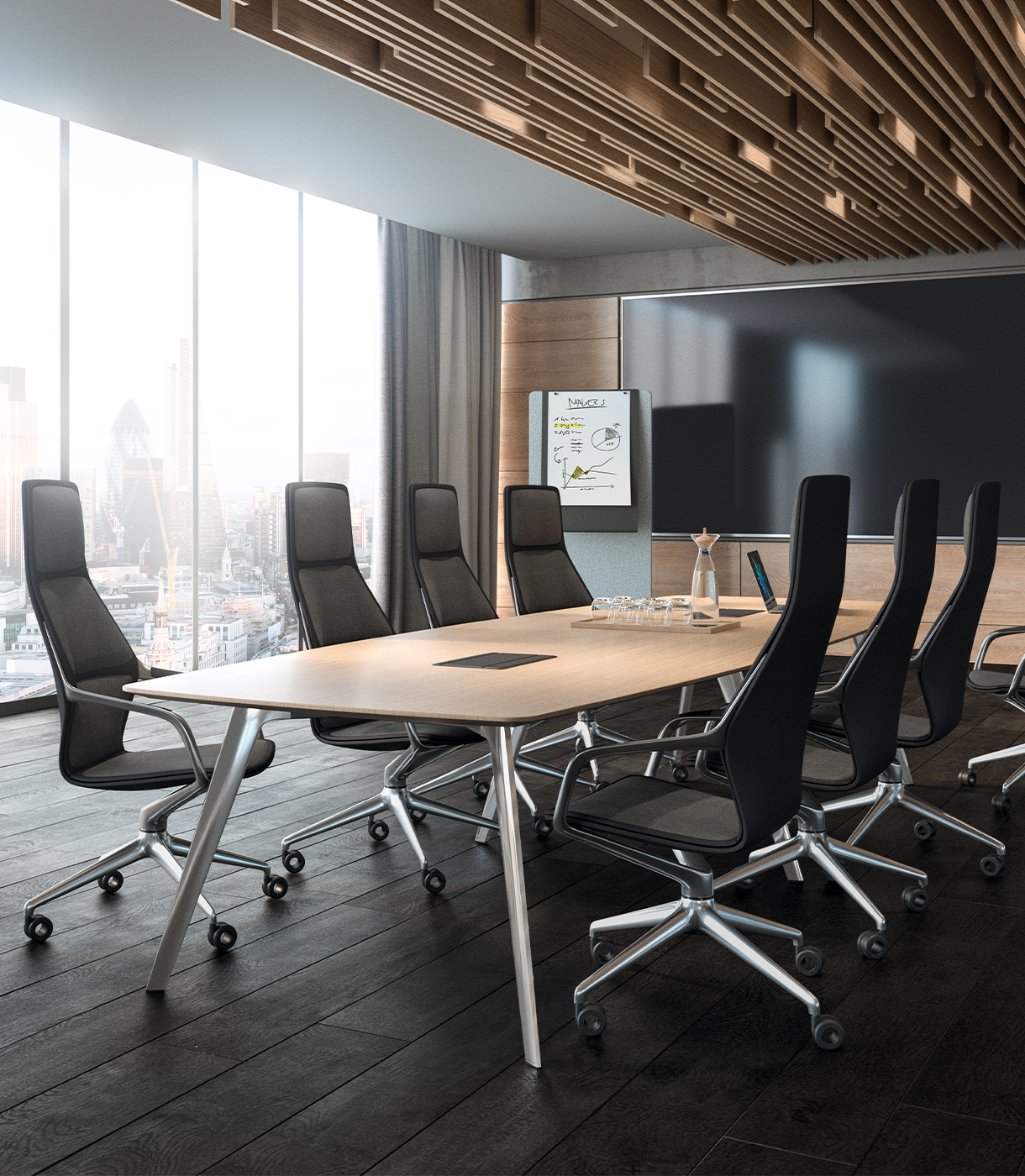 Mesas de reuniones. Ray Table. Brunner