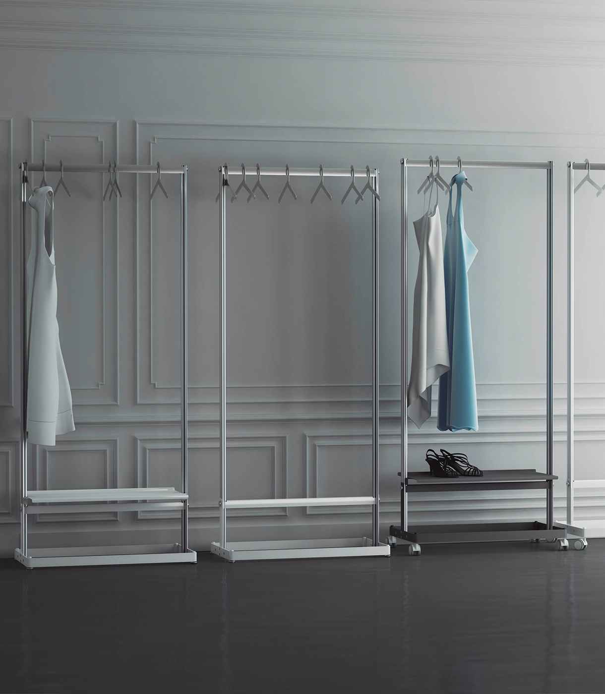 Colgadores y percheros. Inlin. Systemtronic