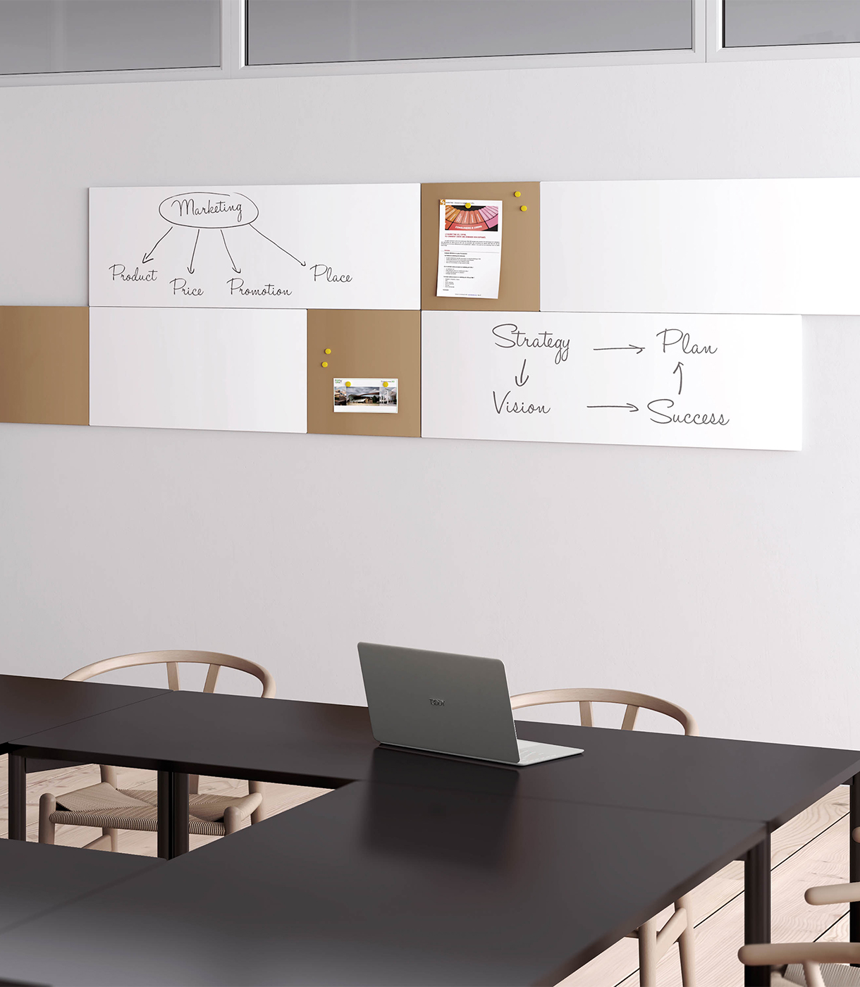 Pizarras. Modulor. Systemtronic