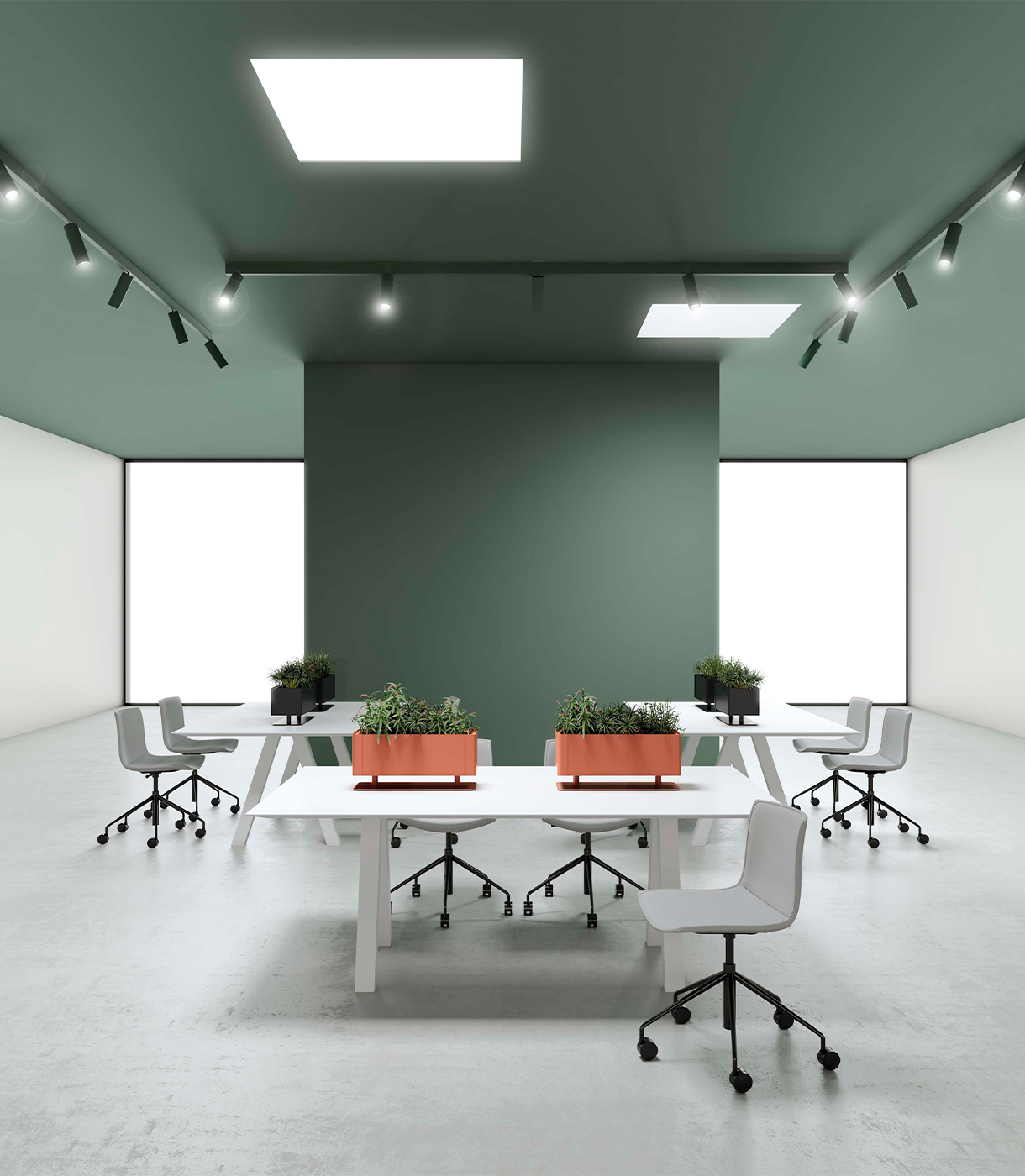 Jardineres i torretes. Green Light. Systemtronic