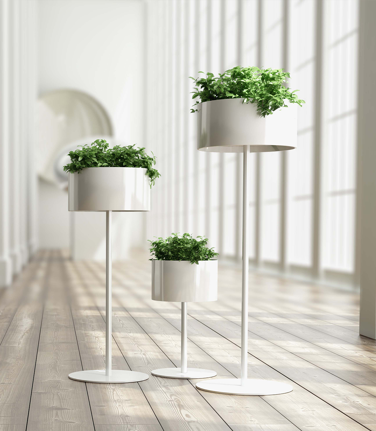 Jardineras y maceteros. Green Cloud. Systemtronic