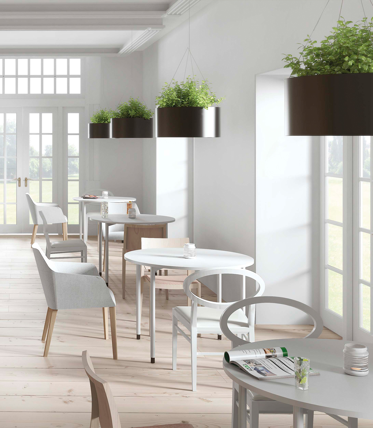 Jardineras y maceteros. Green Cloud. Systemtronic