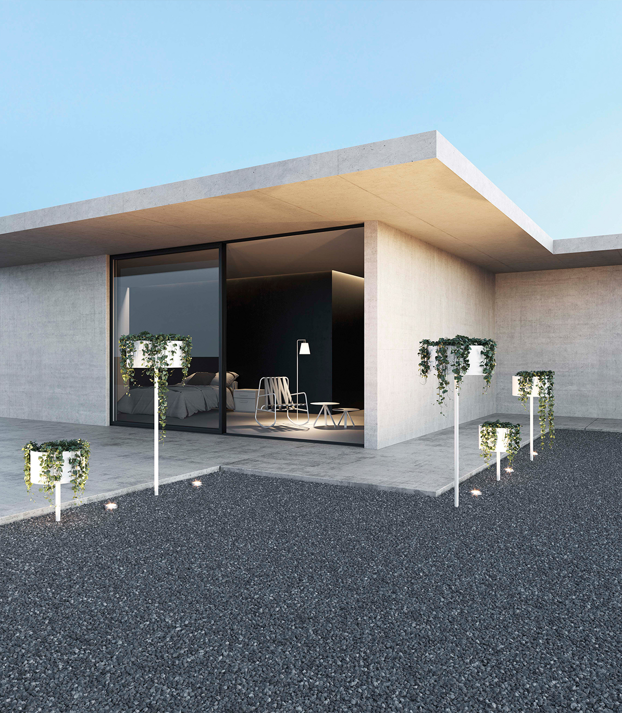 Jardineras y maceteros. Green Cloud. Systemtronic