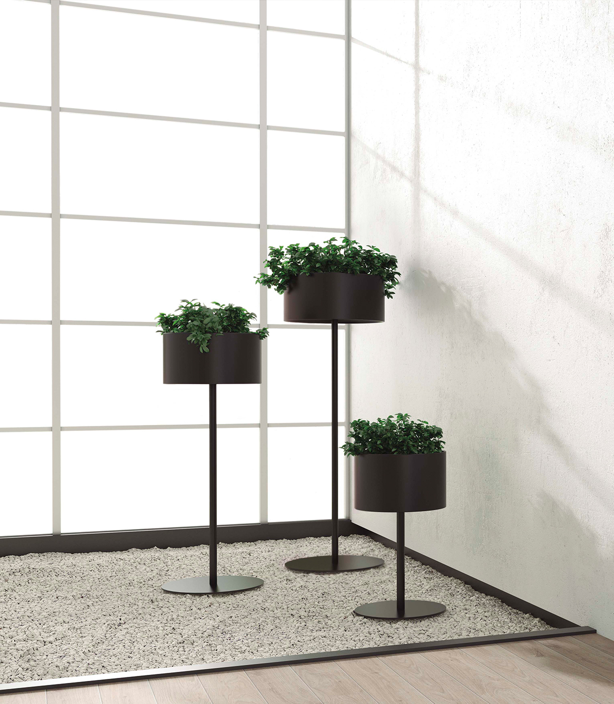 Jardineras y maceteros. Green Cloud. Systemtronic