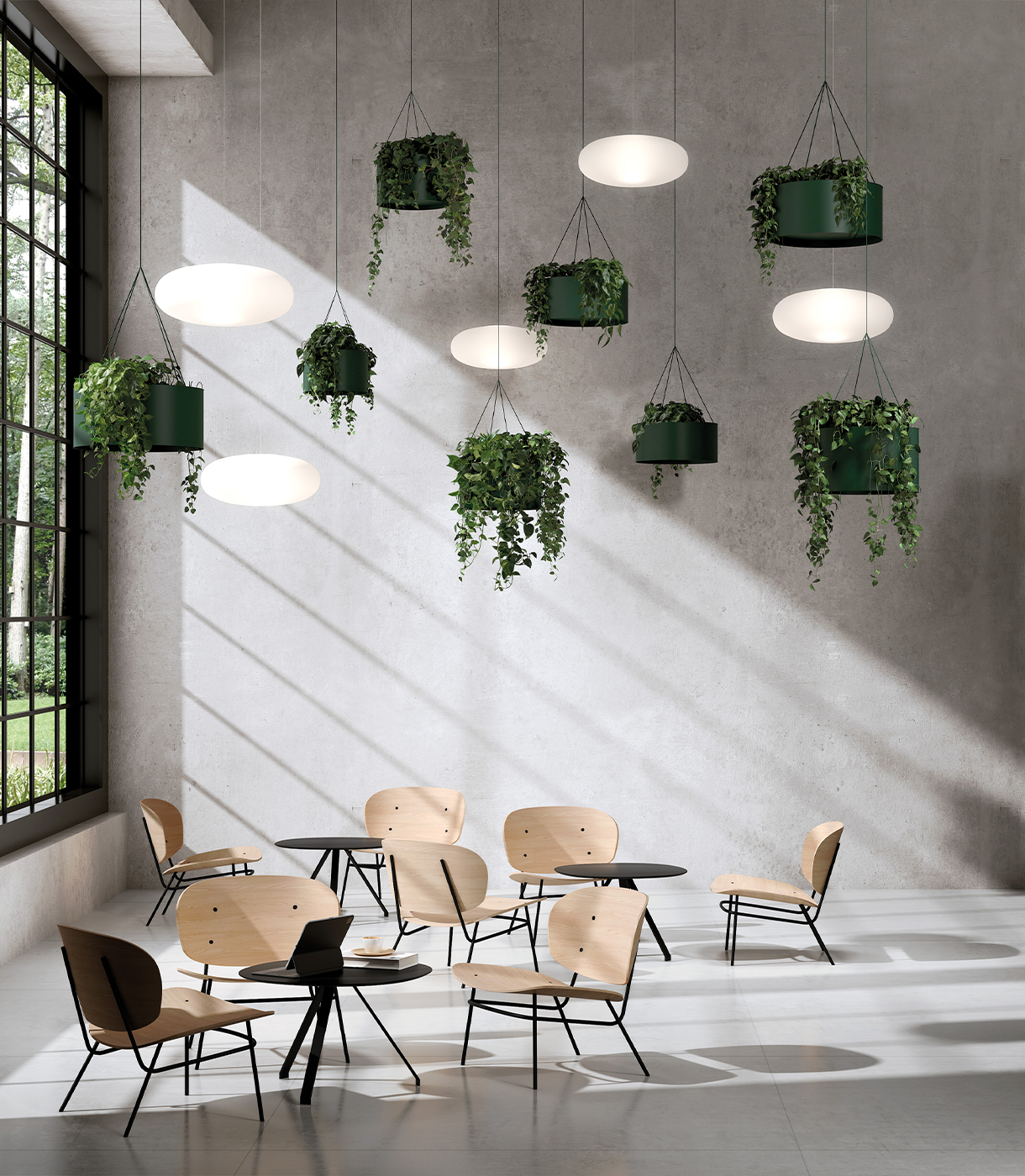 Jardineras y maceteros. Green Cloud. Systemtronic