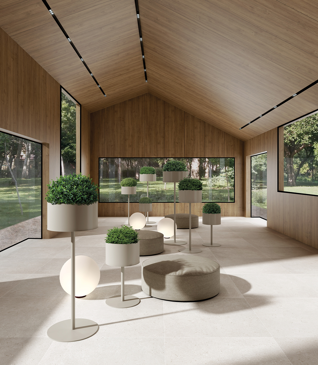 Jardineras y maceteros. Green Cloud. Systemtronic